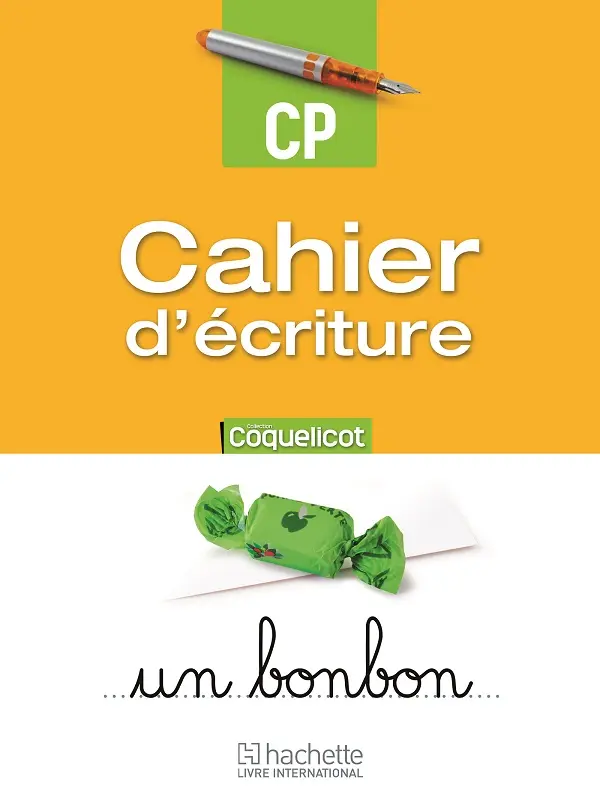 Coquelicot Cahier D'Écriture Cp