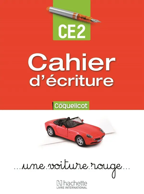 Coquelicot Cahier D'Écriture Ce2
