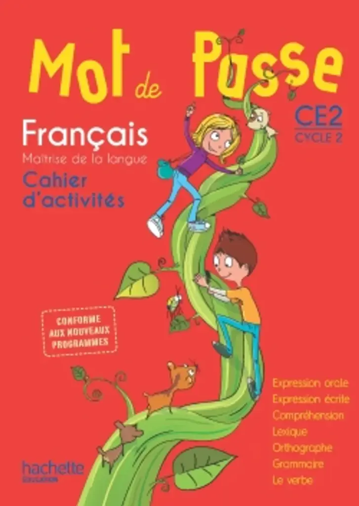 Mot De Passe Français Cahier D'Activités Ce2
