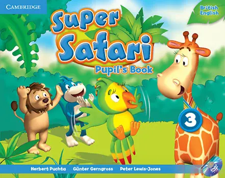 Super Safari 3 Pupil'S Book+Dvd- Rom