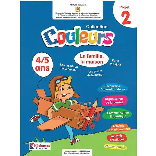 Collection Couleurs 4/5 Projet 2