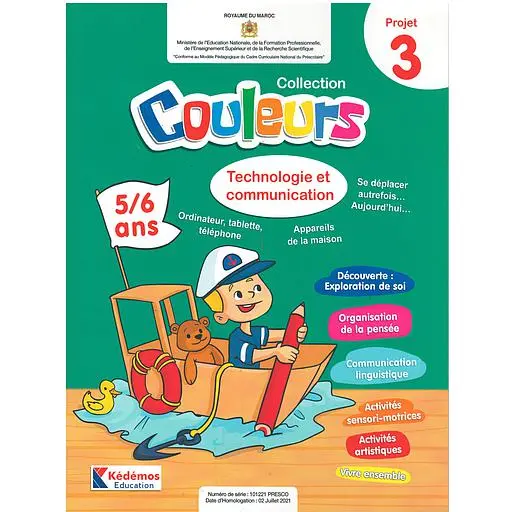 Collection Couleurs 5/6 Projet 3