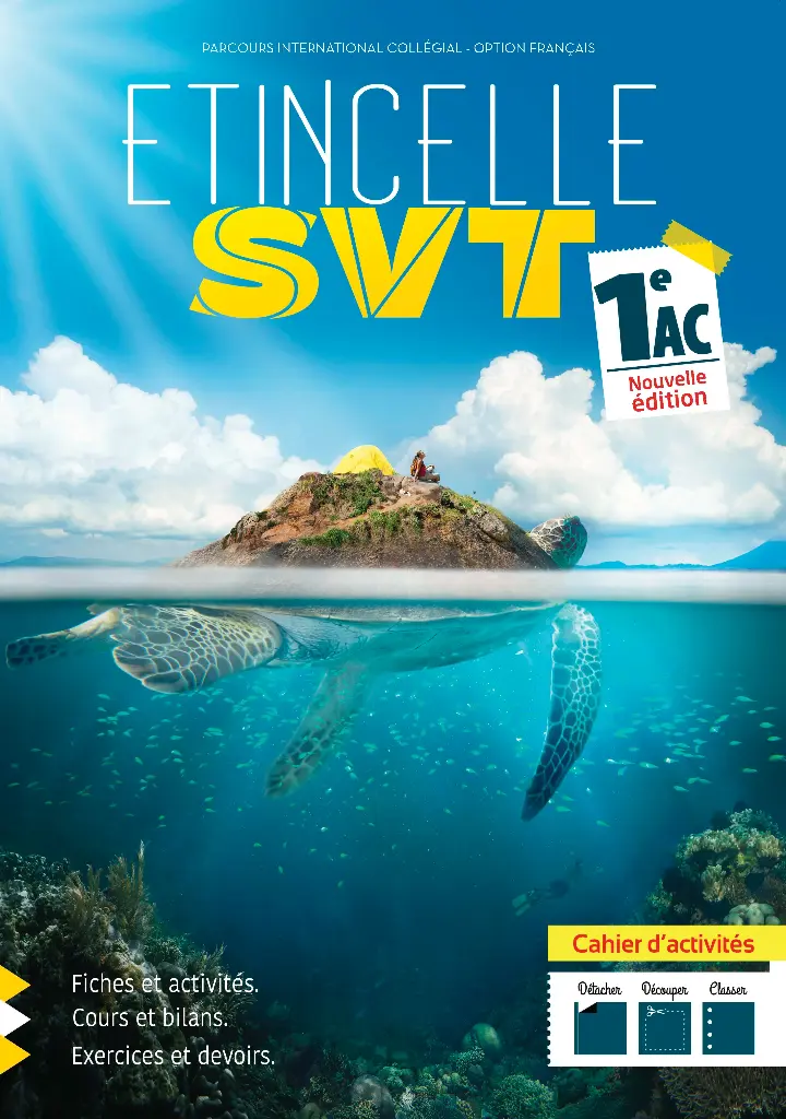 Etincelle Svt Cahier D'Activités 1Ac