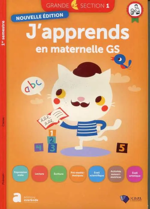 J'Apprends En Maternelle Gs N°1