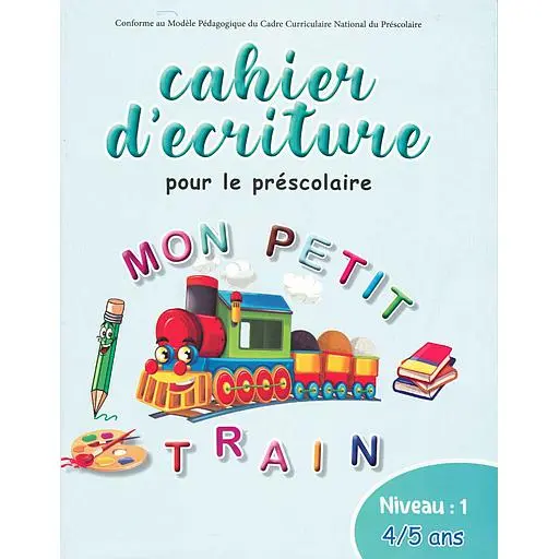 Cahier D'Ecriture Pour Le Prescolaire