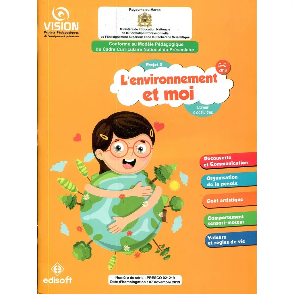 L'Environnement Et Moi 5-6 Projet 3 Vision