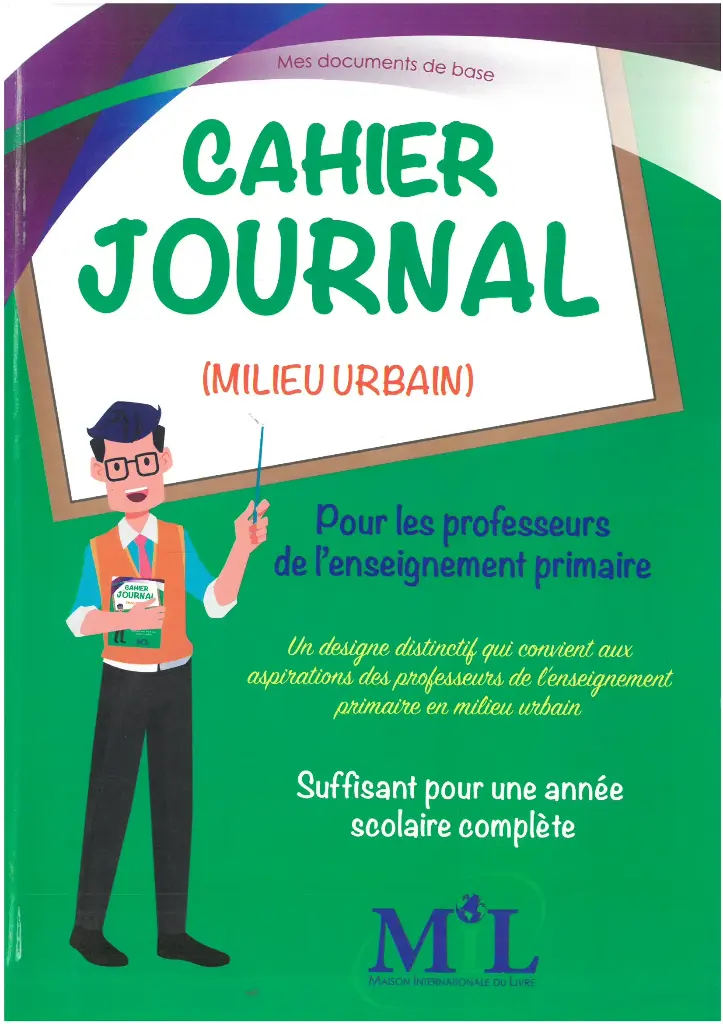 Cahier Journal Milieu Urbain