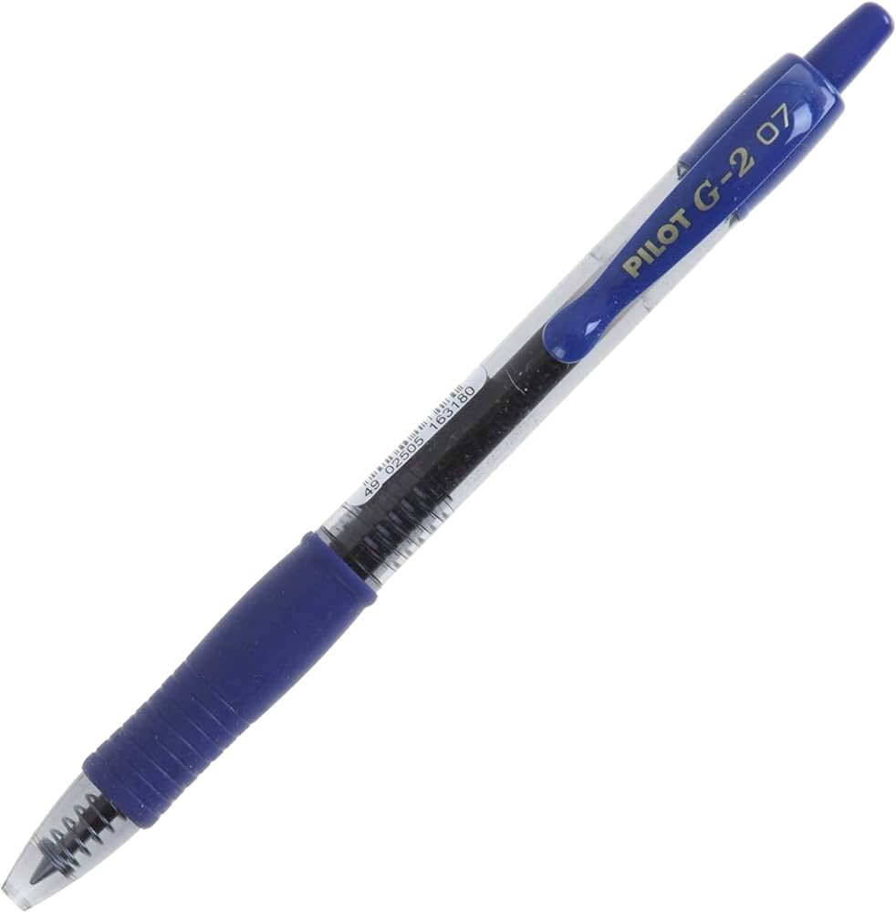 Stylo pilot g-2 bleu