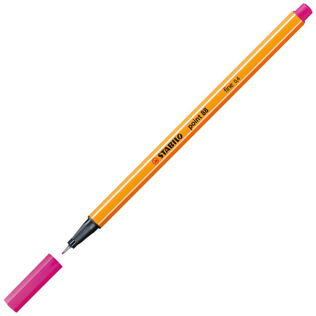 Stylo-Feutre Point 88 Rose Fushia - Stabilo