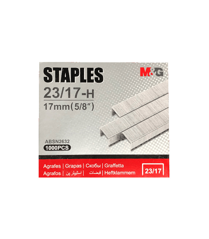 Agrafes N°23/17 M&g