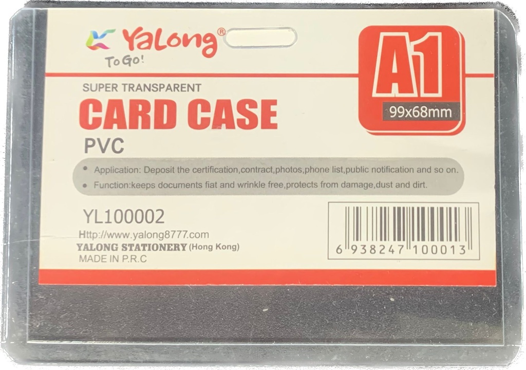 Badge en plastique a1 99*68 mm