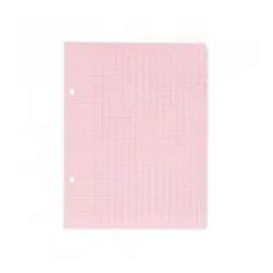 Doubles feuilles rose 80p 17x22 10x10