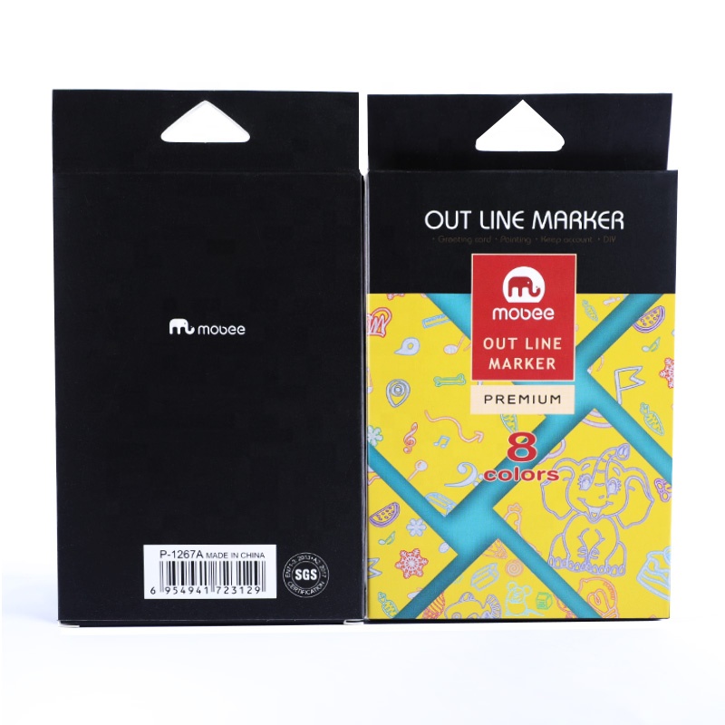 Stylo Feutre Out Line MOBEE 8 Couleurs