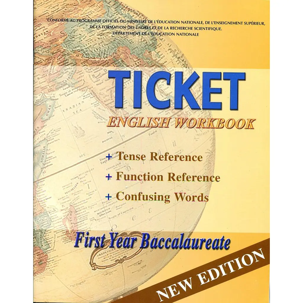 Ticket to english WB 1Bac