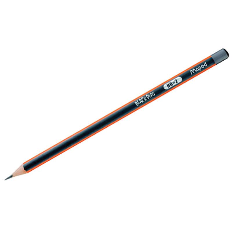 Crayon noir HB2 - MAPED