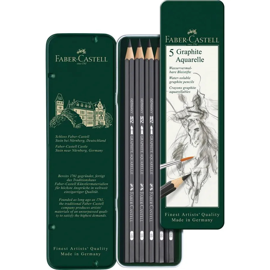 Crayons Graphite Aquarelle - Faber Castell