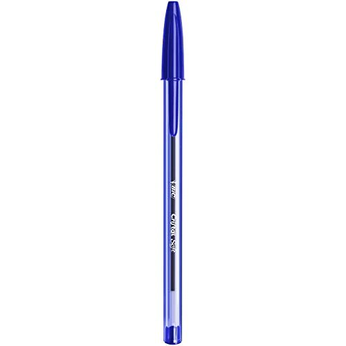 Stylo cristal soft bleu