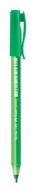 Stylo Tri Flow 1mm Vert - Faber Castell