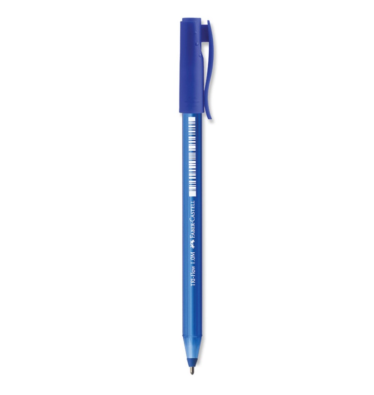 Stylo Tri Flow 1mm Bleu - Faber Castell