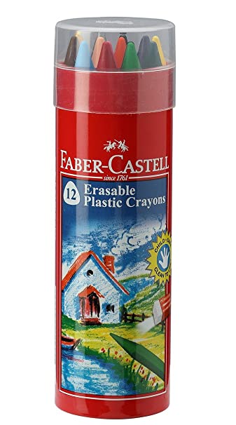 Crayons à cire effaçable + 2 gratuit - Faber Castell