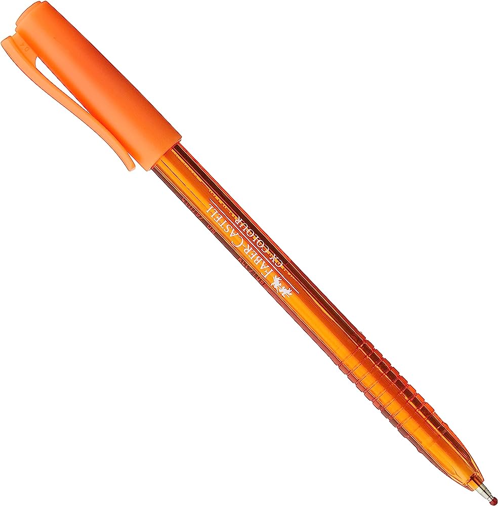 Stylo Tri Flow 1mm Orange - Faber Castell