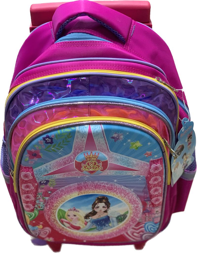 Cartable 3 roues fixes