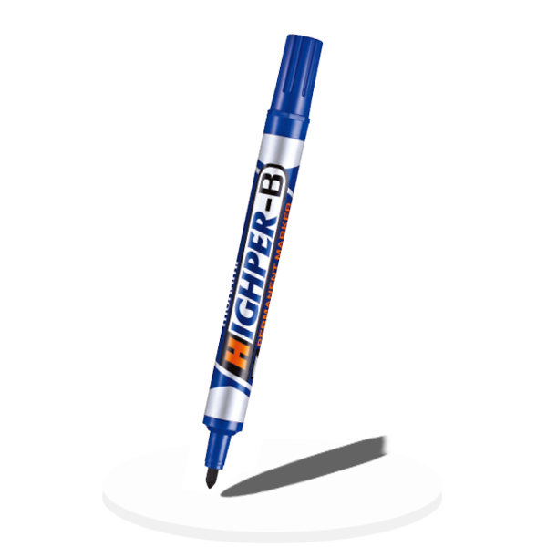 Marqueur Permanent Blue - Highper-B - Monami
