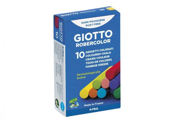 10 Craie Couleurs - Giotto