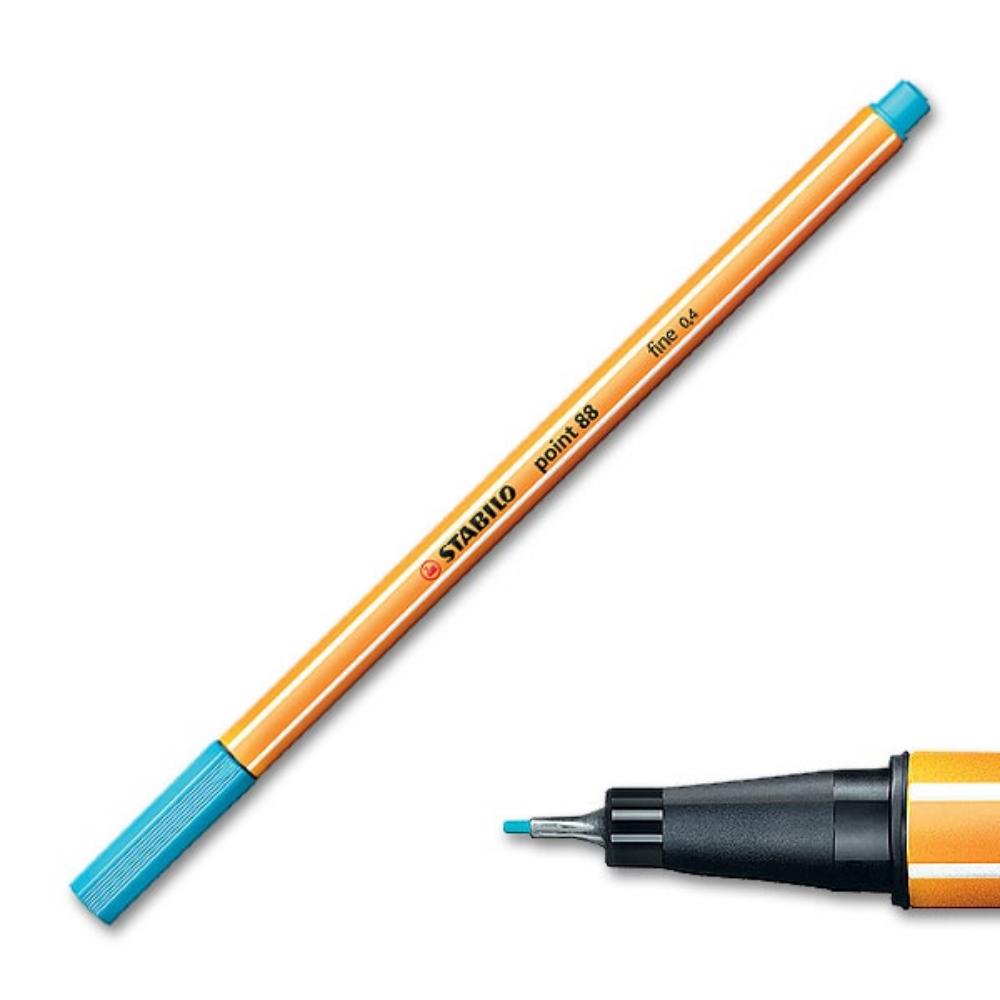 Stylo-feutre point 88 Turquoise - Stabilo