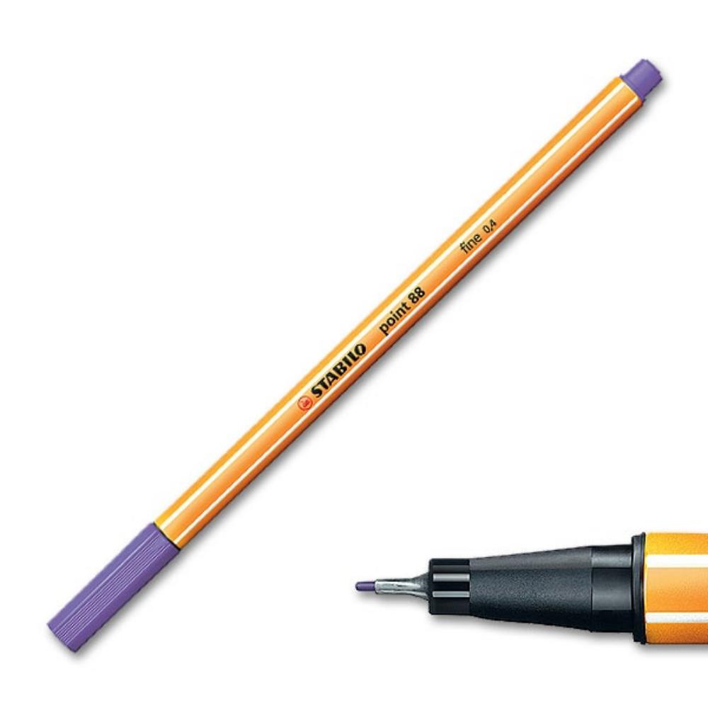 Stylo-feutre point 88 violet -Stabilo