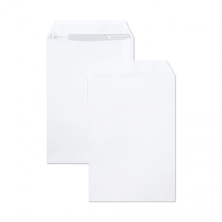 Pochette blanche 176x250 mm