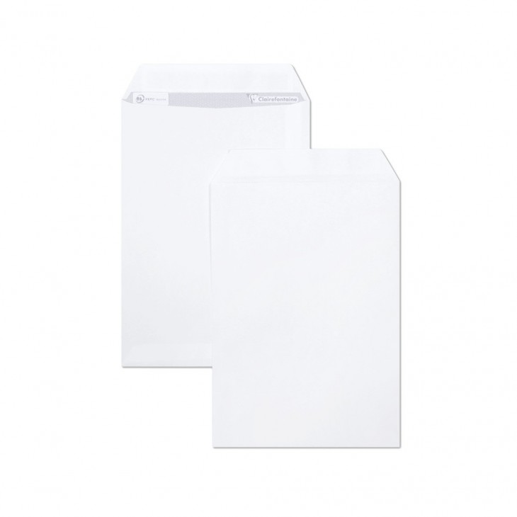 Enveloppe blanche162x229 mm 90g