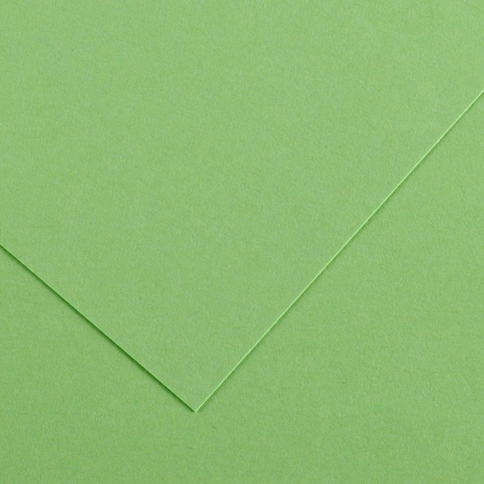 Papier canson vert pomme 50x70cm 