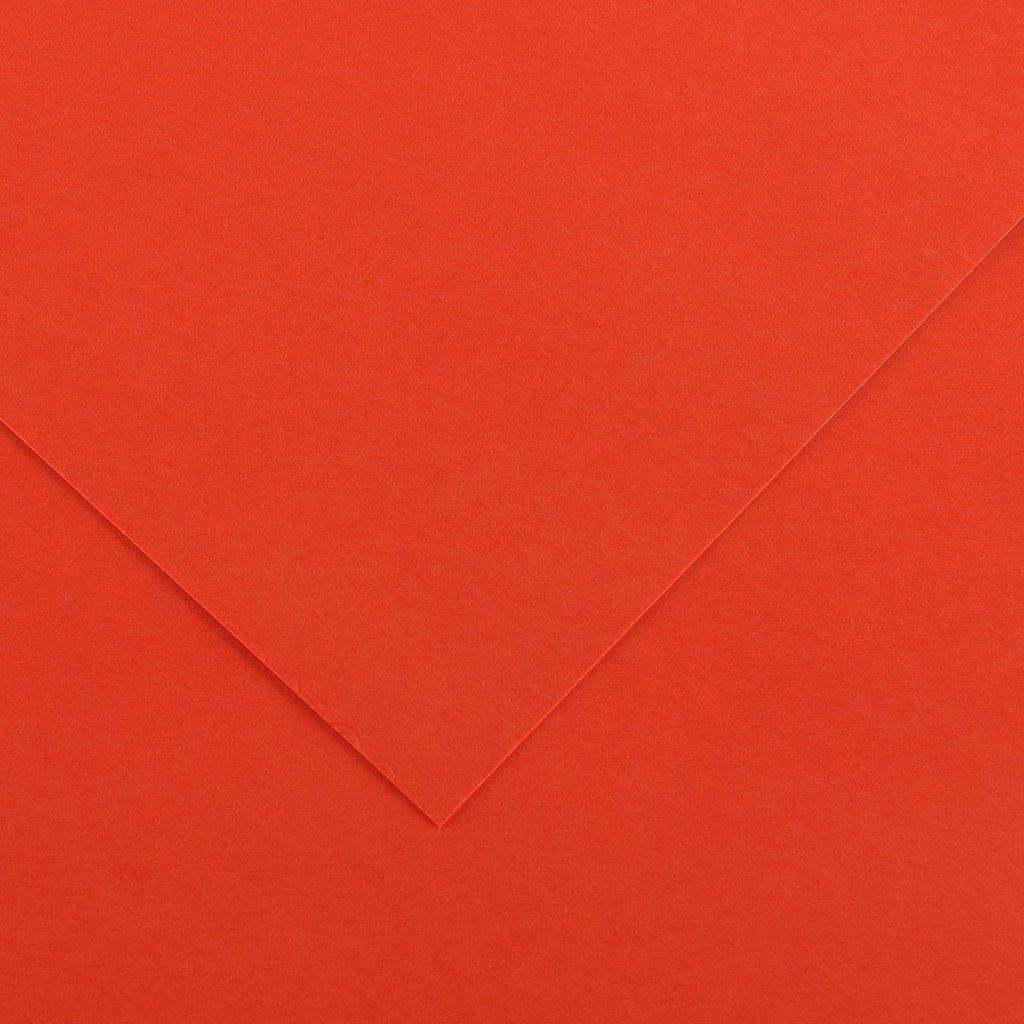 Feuille de Dessin 50X65 cm TOMATE 150g(N°14)