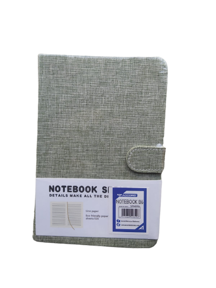 Bloc note B6 avec bouton