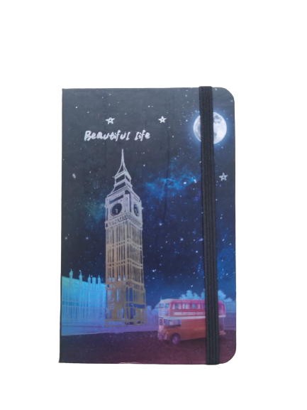 Bloc note A6 Bloc note déco Argenté