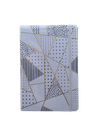 Bloc note A6 Tendance doré multiforme