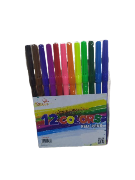 Feutre de coloriage 12 couleurs