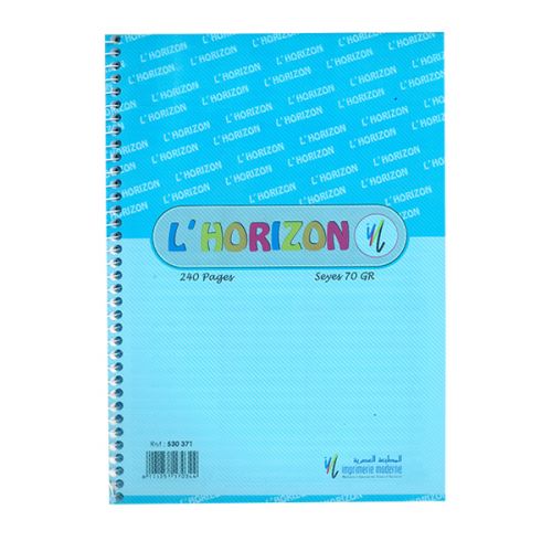Cahier université 240P 70grs 5x5 - Essentiel