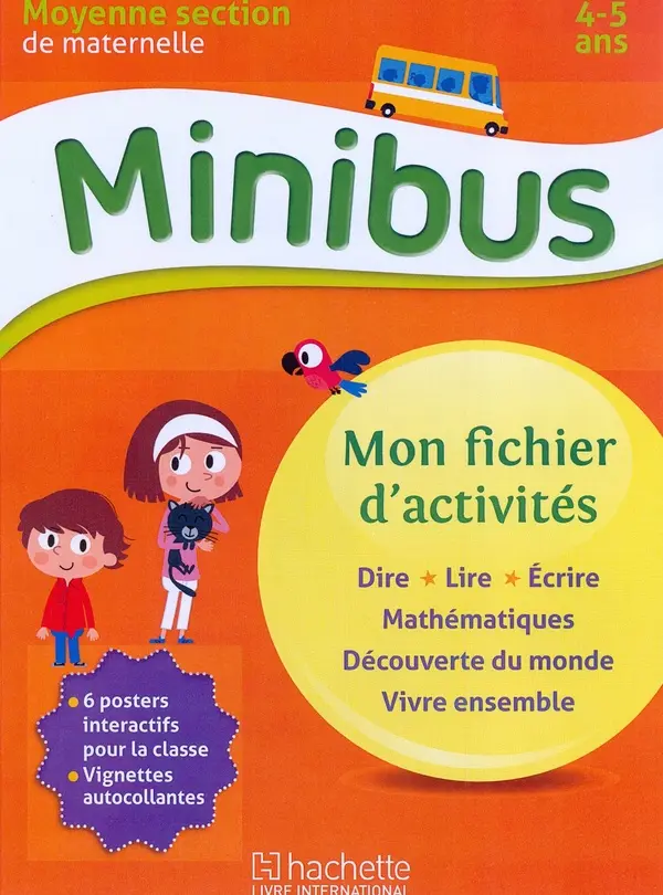 MINIBUS MATERNELLE "TOUT EN UN" MS 4-5 ANS