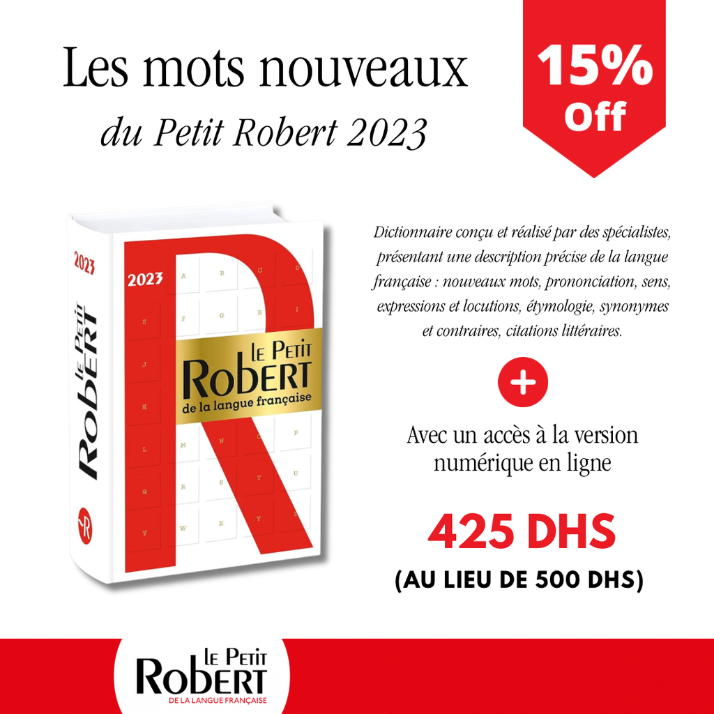 Dictionnaire - Le petit robert - 2023