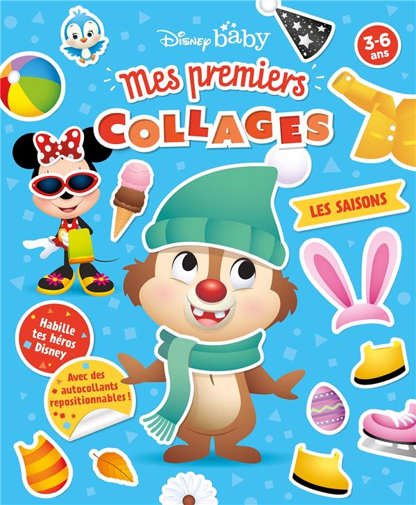 Disney baby - mes premiers collages - les saisons