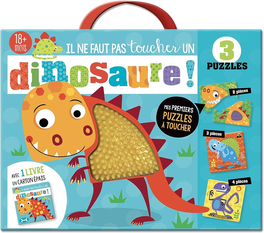 UN DINOSAURE - COFFRET PUZZLE