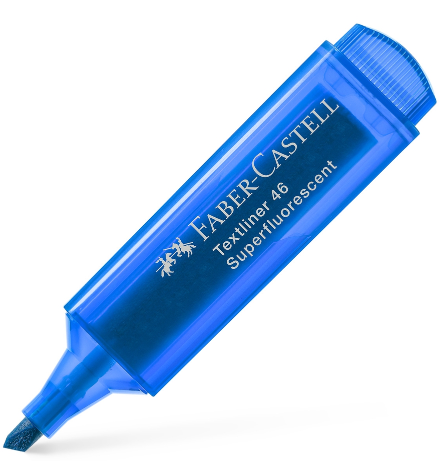 Textliner superfluo bleu - Faber Castell