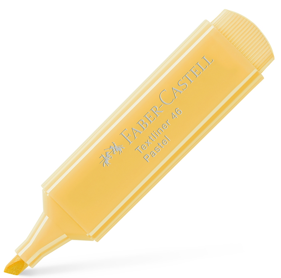Textliner pastel vanille - Faber Castell