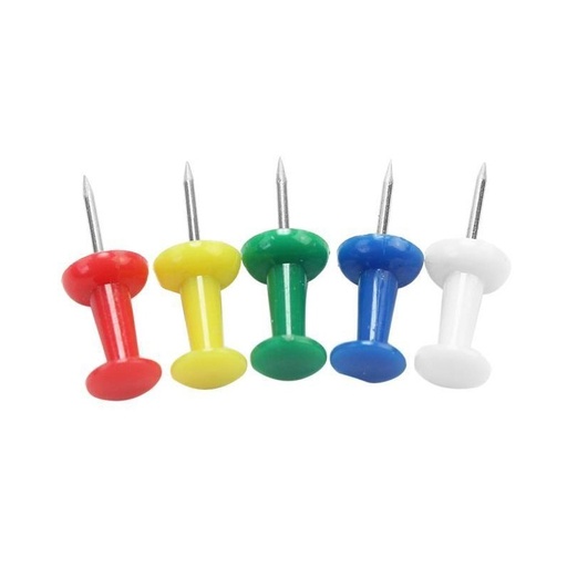 BOÎTE 100 PUNAISE COULEUR
