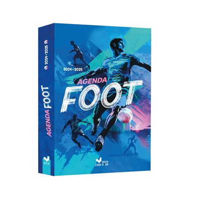 Agenda scolaire - Foot -2024/2025