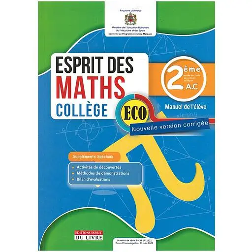 ESPRIT Maths 2AC ECO