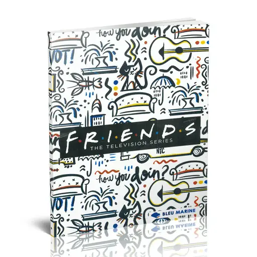 Cahier broché 384p 21x29.7 5x5