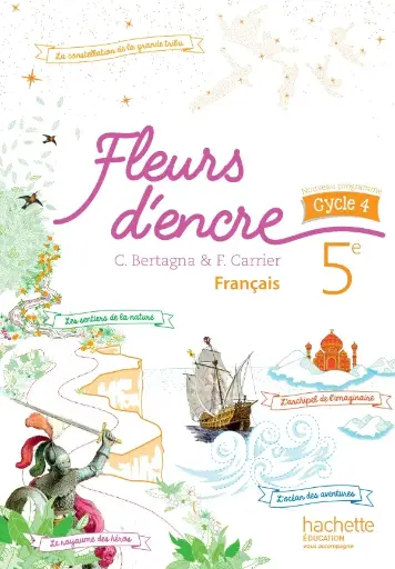 fleurs d'encre Français cycle 4 / 5eme-2016